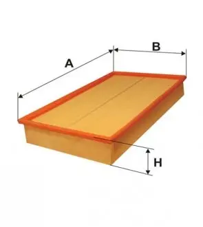 WA6557 Фильтр воздуха WIX FILTERS подбор по vin на Brocar