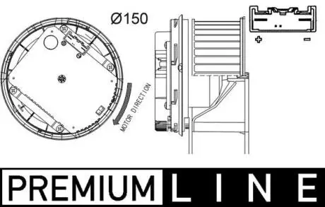 AB263000P Компресор салону MAHLE / KNECHT підбір по vin на Brocar