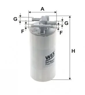 WF8445 Фильтр топлива WIX FILTERS підбір по vin на Brocar
