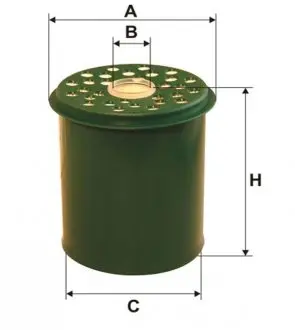 WF8167 Фільтр палива WIX FILTERS підбір по vin на Brocar