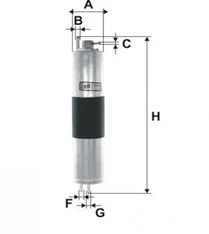WF8337 Фільтр палива WIX FILTERS підбір по vin на Brocar