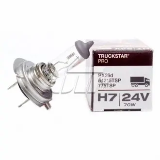 64215TSP Автолампа H7 24V 70W PX26d TruckStar Pro +100% Heavy Duty/Extra Lifetime+ OSRAM підбір по vin на Brocar