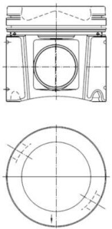 40448601 Поршень KOLBENSCHMIDT підбір по vin на Brocar