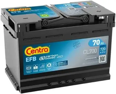 CL700 Стартерная аккумуляторная батарея Centra подбор по vin на Brocar