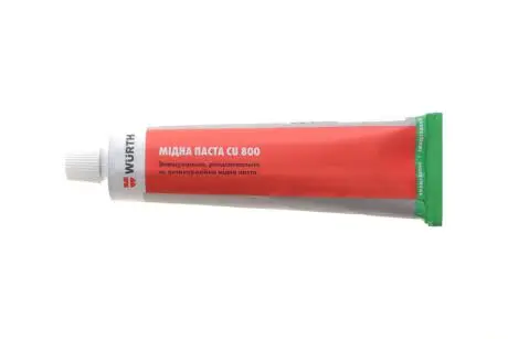 08938001 Медная паста CU 800, 100 г {арт. 08938001} Wurth підбір по vin на Brocar