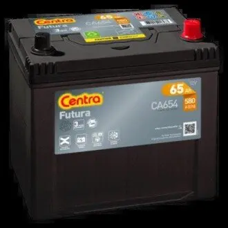 CA654 Стартерная аккумуляторная батарея Centra подбор по vin на Brocar