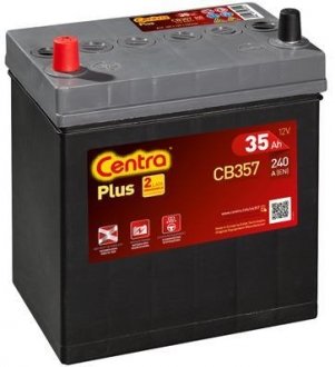 CB357 Стартерная аккумуляторная батарея Centra подбор по vin на Brocar