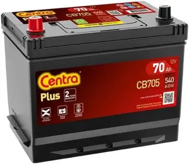 CB705 Акумулятор Centra підбір по vin на Brocar