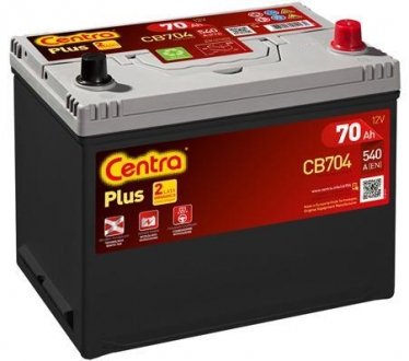 CB704 Стартерная аккумуляторная батарея Centra подбор по vin на Brocar