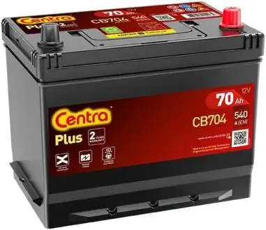 CB704 Акумулятор Centra підбір по vin на Brocar
