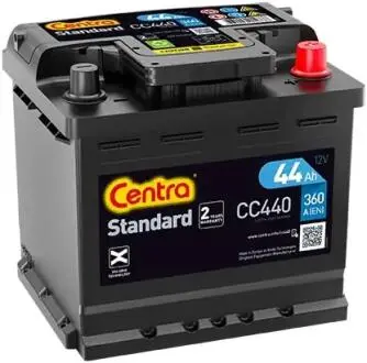 CC440 Стартерная аккумуляторная батарея Centra подбор по vin на Brocar