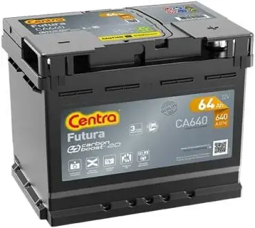 CA640 Стартерная аккумуляторная батарея Centra подбор по vin на Brocar