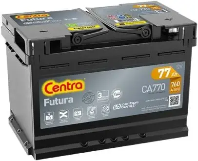 CA770 Стартерная аккумуляторная батарея Centra подбор по vin на Brocar