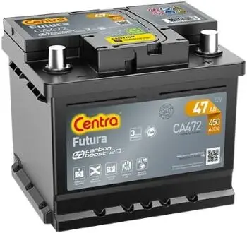 CA472 Акумулятор Centra підбір по vin на Brocar