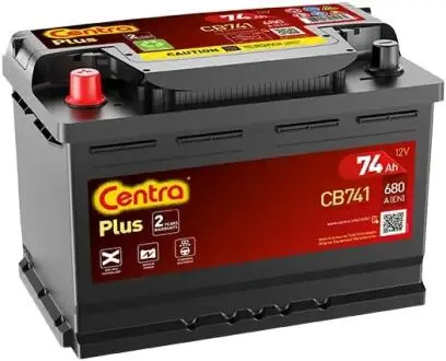 CB741 Акумулятор Centra підбір по vin на Brocar