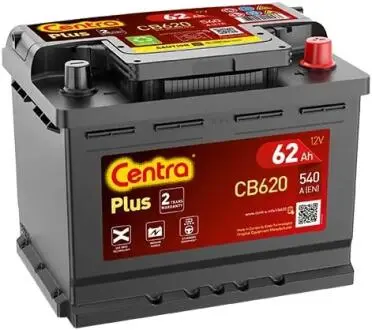 CB620 Стартерная аккумуляторная батарея Centra подбор по vin на Brocar