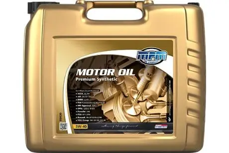 05020 Моторное масло 5W40 20л. Mpm подбор по vin на Brocar