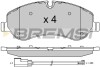 BP3525 Тормозные колодки перед. Transit (V348) 12- (RWD) BREMSI підбір по vin на Brocar