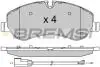 BP3525 Тормозные колодки перед. Transit (V348) 12- (RWD) BREMSI підбір по vin на Brocar