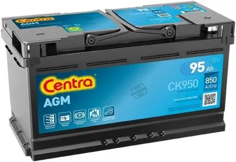 CK950 Стартерная аккумуляторная батарея, Стартерная аккумуляторная батарея Centra подбор по vin на Brocar
