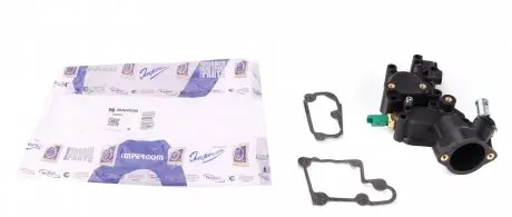 90029 Корпус термостата Citroen Berlingo/Peugeot Partner 1.1-1.6i 96- (+ датчик) IMPERGOM подбор по vin на Brocar
