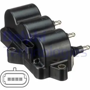 GN1051312B1 Катушка запалювання DELPHI підбір по vin на Brocar