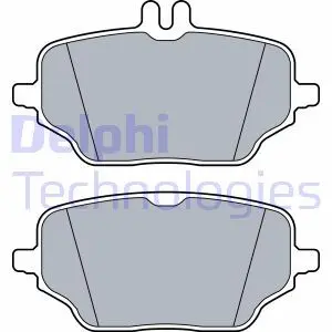 LP3572 Гальмівні колодки, дискові DELPHI підбір по vin на Brocar
