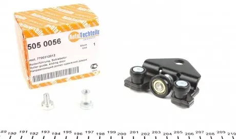 5050056 Ролик дверей (бічних/нижній) Renault Trafic/Opel Vivaro 01- AUTOTECHTEILE підбір по vin на Brocar