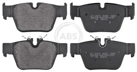 35278 KLOCKI HAMULC. BMW 2 F44 19- TYŁ A.B.S. підбір по vin на Brocar