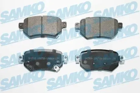 5SP2109 Колодки гальмівні задні Mazda 6 2.0/2.5 12-> (Akebono) (LPR-Samko) SAMKO підбір по vin на Brocar