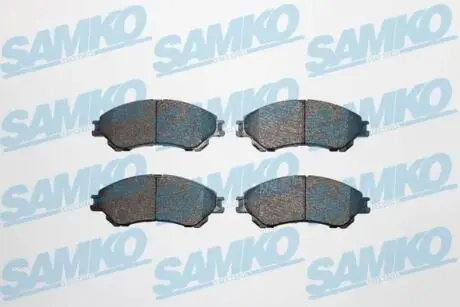 5SP1967 Колодки гальмівні передні Suzuki SX4, Vitara 14-> (LPR-Samko) SAMKO підбір по vin на Brocar