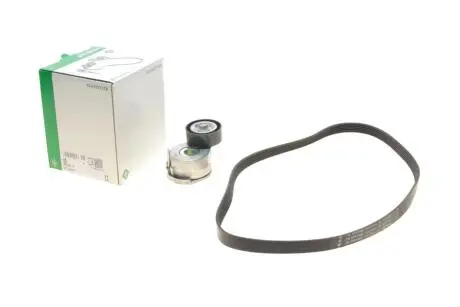 529029110 Комплект ремня генератора Citroen Jumpy/Peugeot Expert 2.0 HDi 09- (6PK1245) INA підбір по vin на Brocar