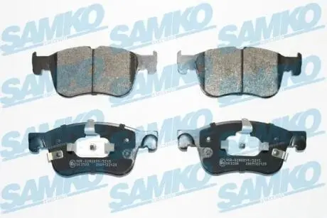 5SP2120 Колодки гальмівні передні Ford Focus IV, Kuga III 18-> (LPR-Samko) SAMKO підбір по vin на Brocar