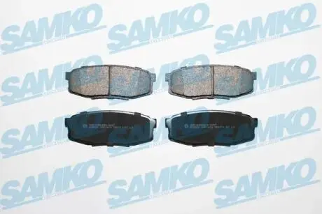 5SP1419 Комплект гальмівних колодок, дискове гальмо SAMKO підбір по vin на Brocar