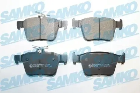 5SP2104 Колод.гальмівні задні VW Passat B8, Golf, Touran, Skoda Kodiaq, SuperB (12->) (LPR-Samko) SAMKO підбір по vin на Brocar