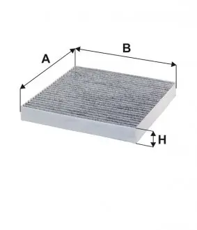 WP2177 Фильтр салона угольный WIX FILTERS подбор по vin на Brocar