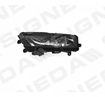 ZSD201016L Противотуманная фара SIGNEDA подбор по vin на Brocar