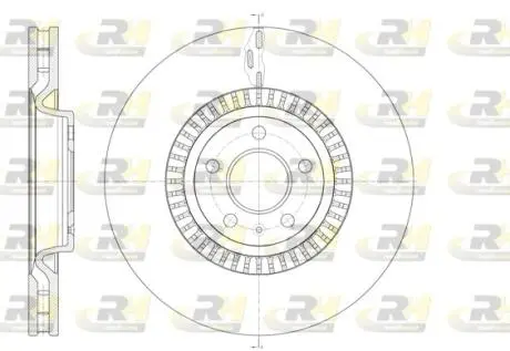 6144610 Гальмівний диск ROADHOUSE підбір по vin на Brocar