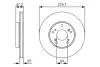 0986479S82 Диск тормозной BOSCH підбір по vin на Brocar