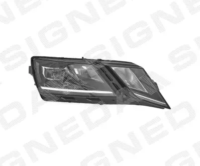 ZSD111522R Передняя фара SIGNEDA подбор по vin на Brocar
