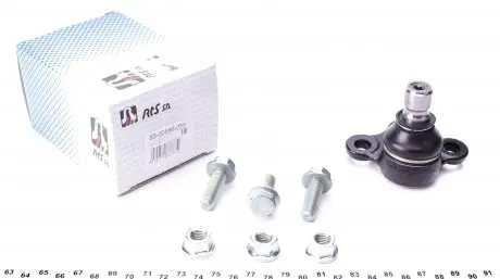 9300586056 Опора шаровая (передняя/снизу) Citroen C2 03-12/C3 02-/Peugeot 1007 05- (d=18mm) RTS подбор по vin на Brocar