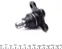 9300586056 Опора шаровая (передняя/снизу) Citroen C2 03-12/C3 02-/Peugeot 1007 05- (d=18mm) RTS підбір по vin на Brocar