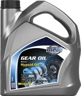 10004 Трансмиссионное масло MPM GL-5 MINERAL HYPOID OIL / 80W90 / 4л. / (API GL-5) Mpm подбор по vin на Brocar