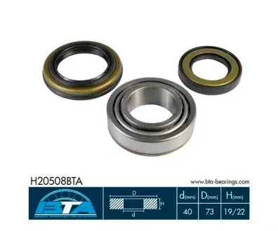 H20508BTA Подшипник колеса, комплект BTA подбор по vin на Brocar