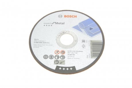 2608600219 Отрезной круг BOSCH підбір по vin на Brocar