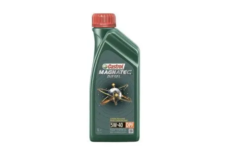 1502B8 Олива MAGNATEC DIESEL 5W-40 DPF (1L) CASTROL підбір по vin на Brocar