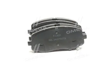 RD24275STD Колодка гальм. диск. STANDARD KIA PICANTO 04-, HYUNDAI i10 передн. (RIDER) RIDER підбір по vin на Brocar