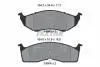 2495301 Колодки тормозные (передние) Chrysler Voyager/Grand Voyager III 95-01 Q+ TEXTAR підбір по vin на Brocar