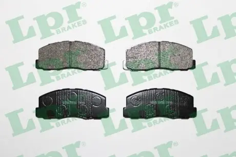 05P260 Комплект гальмівних колодок з 4 шт. дисків LPR підбір по vin на Brocar