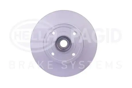 8DD355123241 Тормозной диск зад. Megane II/Clio III/Modus 02- (240x8) HELLA подбор по vin на Brocar
